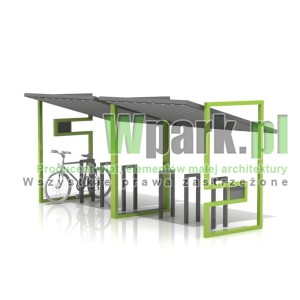 Wiata na rowery FUNK 02 - na 12 rowerów