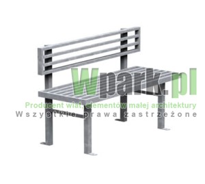 Ławka PUZL 01 ocynkowana
