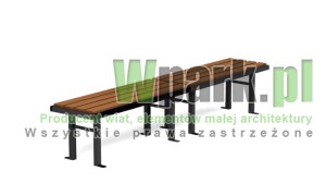Ławka PUZL 02 drewno dł siedziska 2400 mm