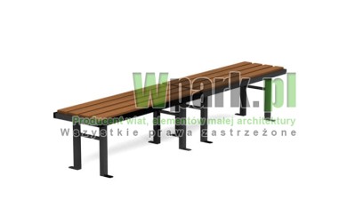 Ławka PUZL 02 drewno dł siedziska 2400 mm