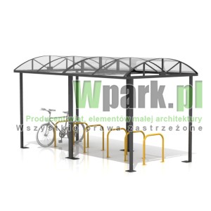 Wiata na rowery DECO 08  - na 12 rowerów