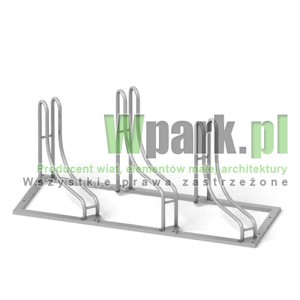 Stojak 45 stopni aluminiowy na 3 stanowiska (kod:3044/3/A/P)