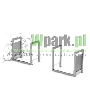 Stojak rowerowy 14 stal nierdzewna