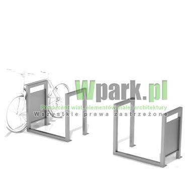 Stojak rowerowy 14 stal nierdzewna
