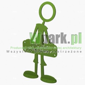 Stojak rowerowy barierka na 2 stanowiska (kod:NEW01/2/S/PW)