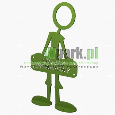 Stojak rowerowy barierka na 2 stanowiska (kod:NEW01/2/S/PW)
