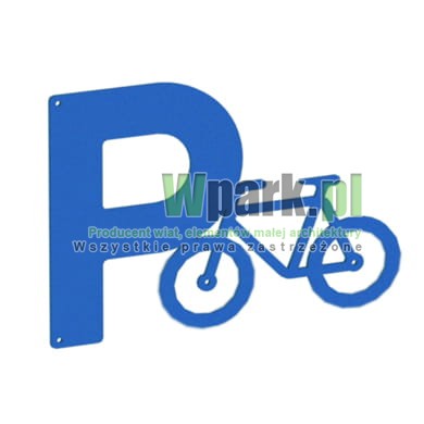 Znak parking rowerowy (kod:297210/04/P) stalowy