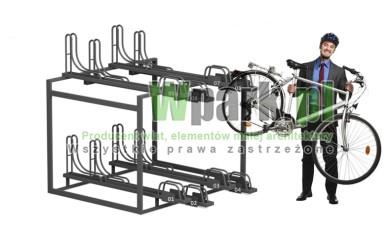 Parking rowerowy MODE 07 dwupoziomowy