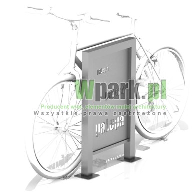 Stojak rowerowy 07 stal nierdzewna