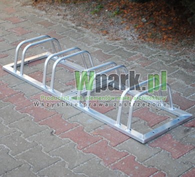 Stojak rowerowy aluminiowy na 4 stanowiska (kod:3010/4/A/P)