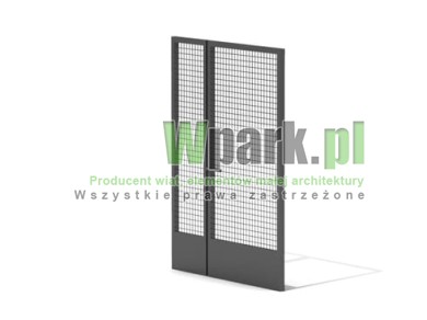 Panel wiaty śmietnikowej TRIO 08