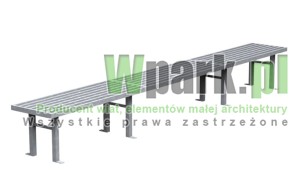 Ławka PUZL 02 ocynkowana dł siedziska 3600 mm