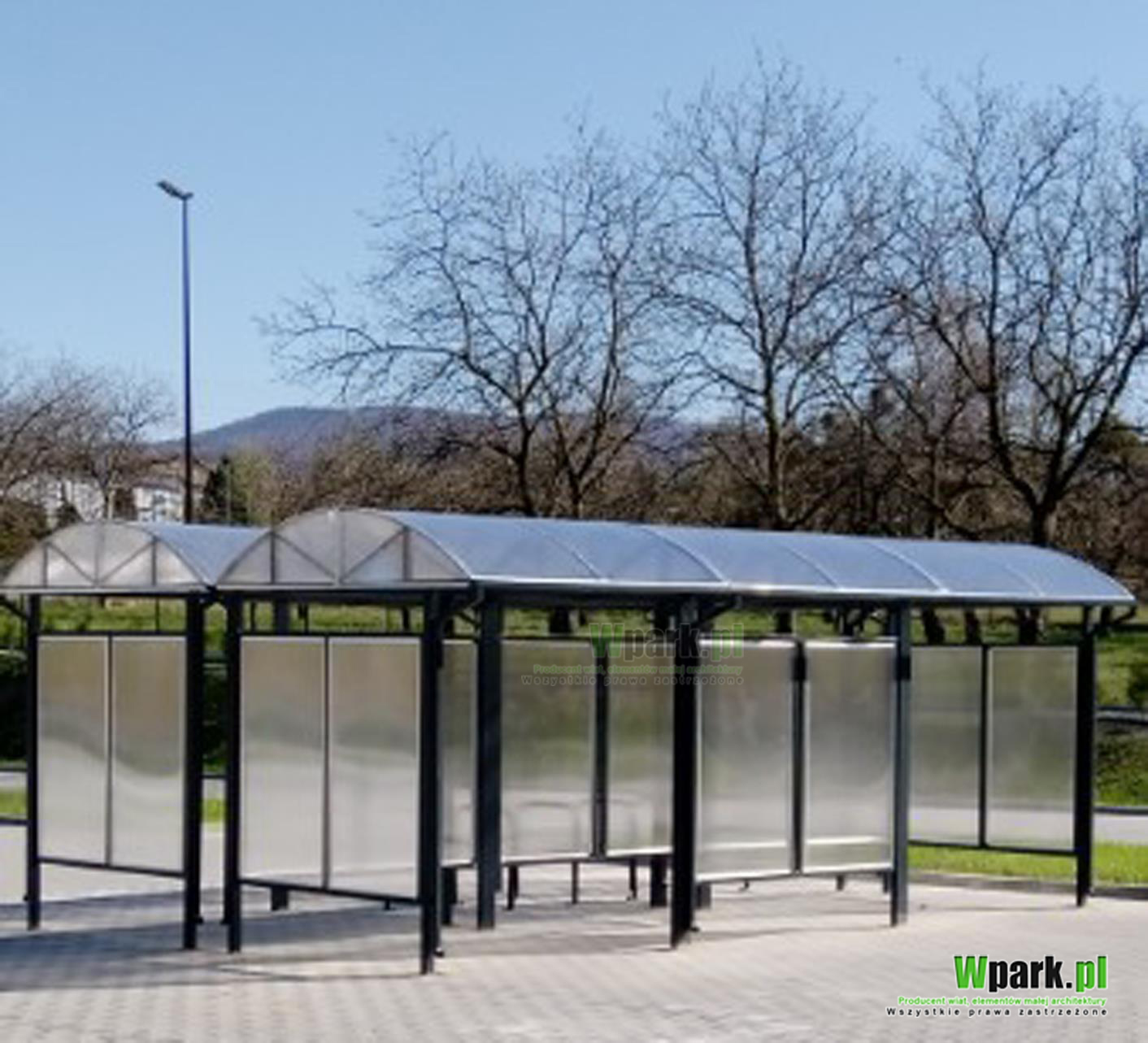 Wiata rowerowa z palarnią