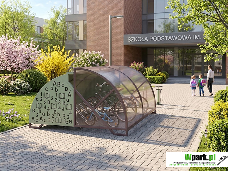 Wiata rowerowa ŻÓŁW