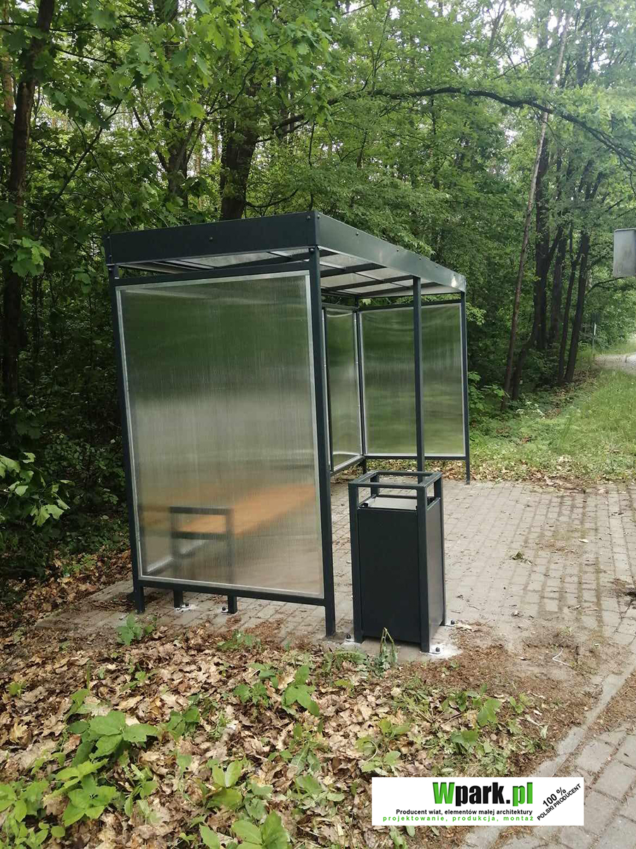 Wpark Blog - Wiata przystankowa MINI 02 Sklep internetowy Wpark.pl