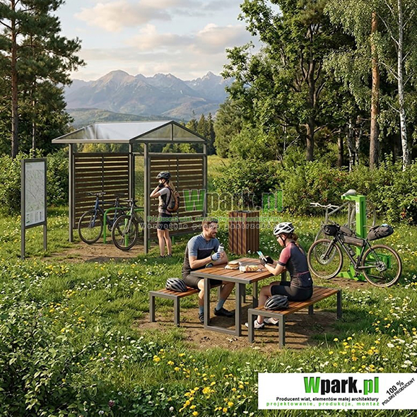 Wiaty na rowery